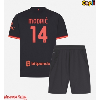 AC Milan Luka Modric #14 Echipament de Fotbal Replică 2026-27 Copii Treilea (+ Șorturi)